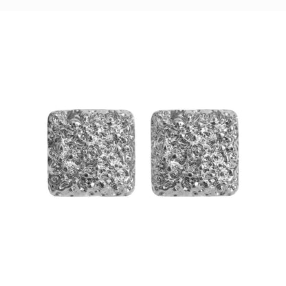 Aros Flora 2 - Plateado
